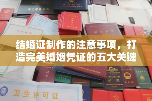 五莲结婚证制作的注意事项，打造完美婚姻凭证的五大关键点